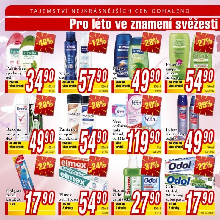 leták Billa péče o tělo leták strana 1 leták Billa péče o tělo leták strana 1