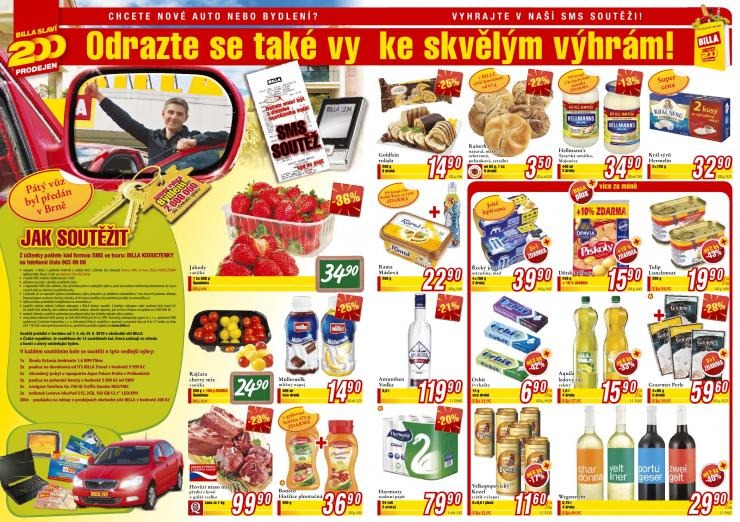 leták Billa Supermarket leták strana 1 leták Billa Supermarket leták strana 1
