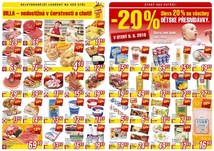 leták Billa Supermarket leták strana 1 leták Billa Supermarket leták strana 1