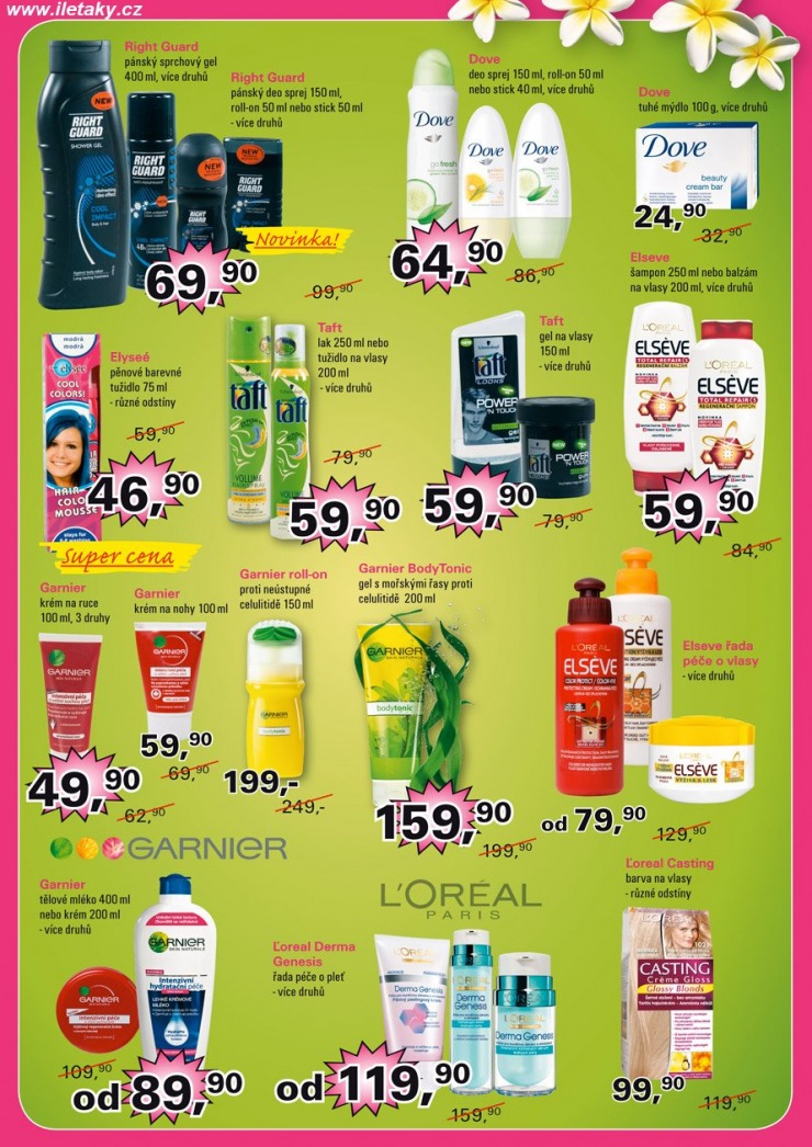 leták Jasmín drogerie strana 1 leták Jasmín drogerie strana 1