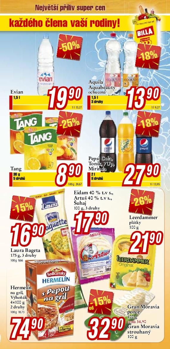let�k Billa Supermarket let�k n�poje strana 1