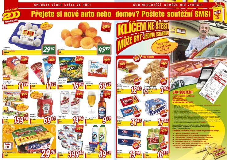 leták Billa Supermarket leták strana 1 leták Billa Supermarket leták strana 1