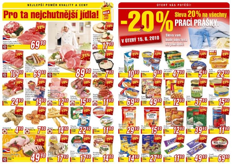 leták Billa Supermarket leták strana 1 leták Billa Supermarket leták strana 1
