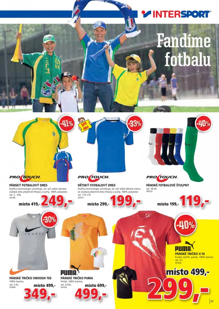 leták INTERSPORT strana 1 leták INTERSPORT strana 1