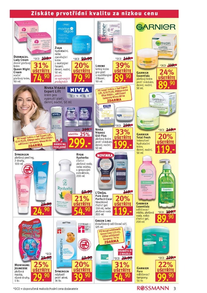 leták Rossmann strana 1 leták Rossmann strana 1