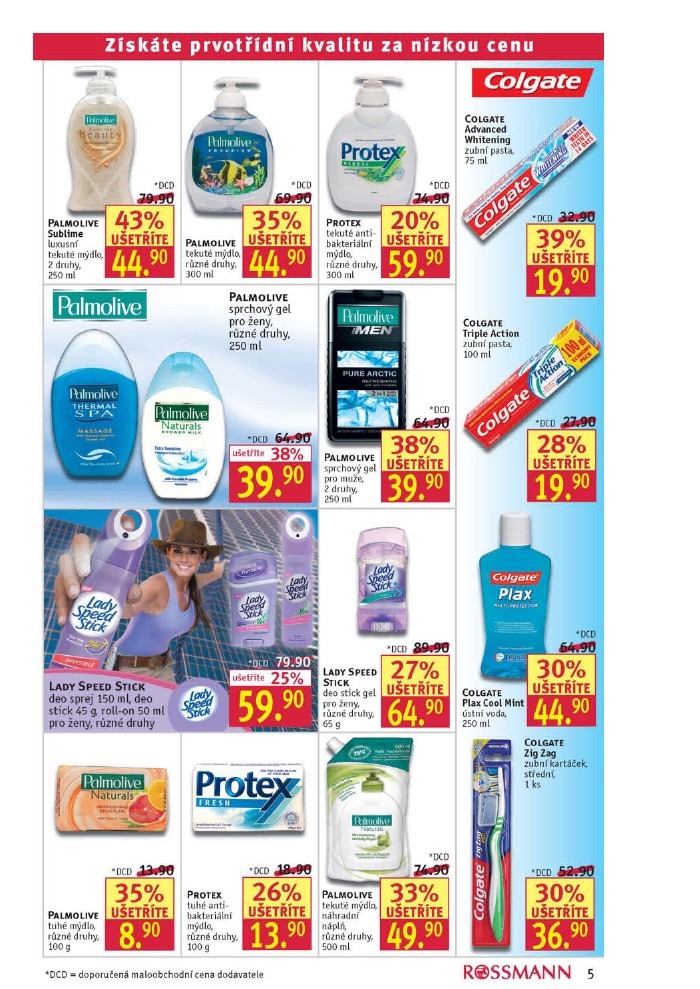 leták Rossmann strana 1 leták Rossmann strana 1