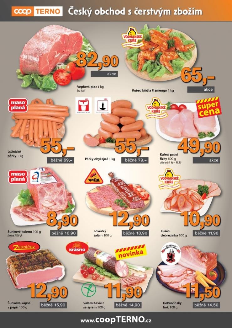 leták COOP Terno leták strana 1 leták COOP Terno leták strana 1