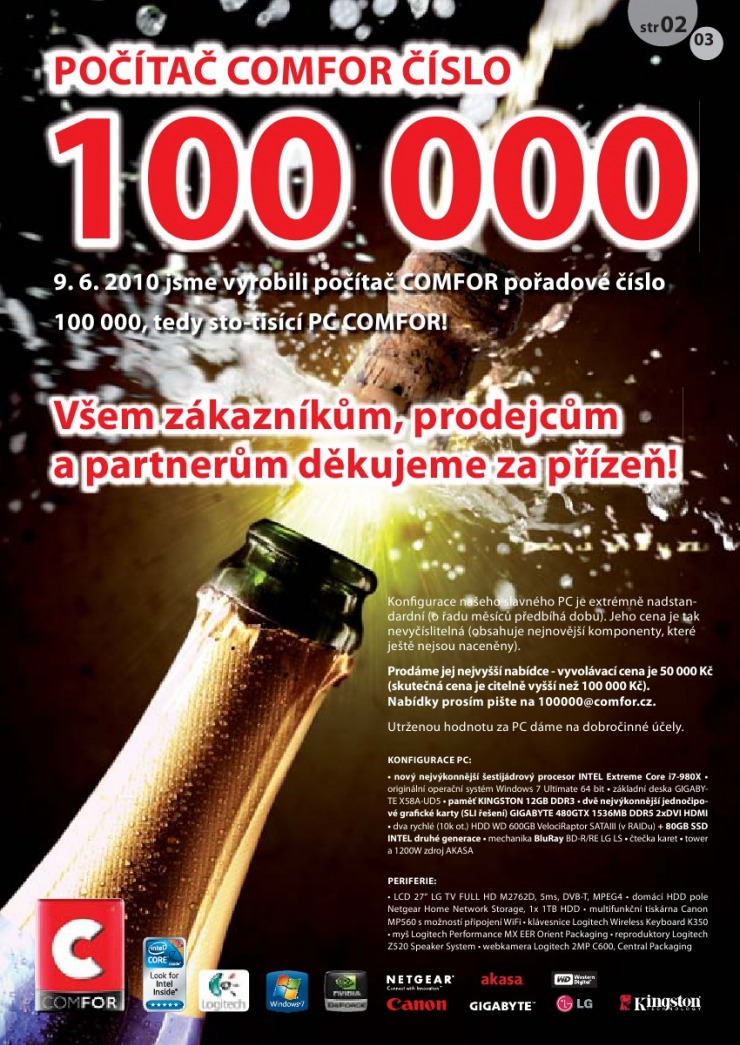 leták Comfor strana 1 leták Comfor strana 1