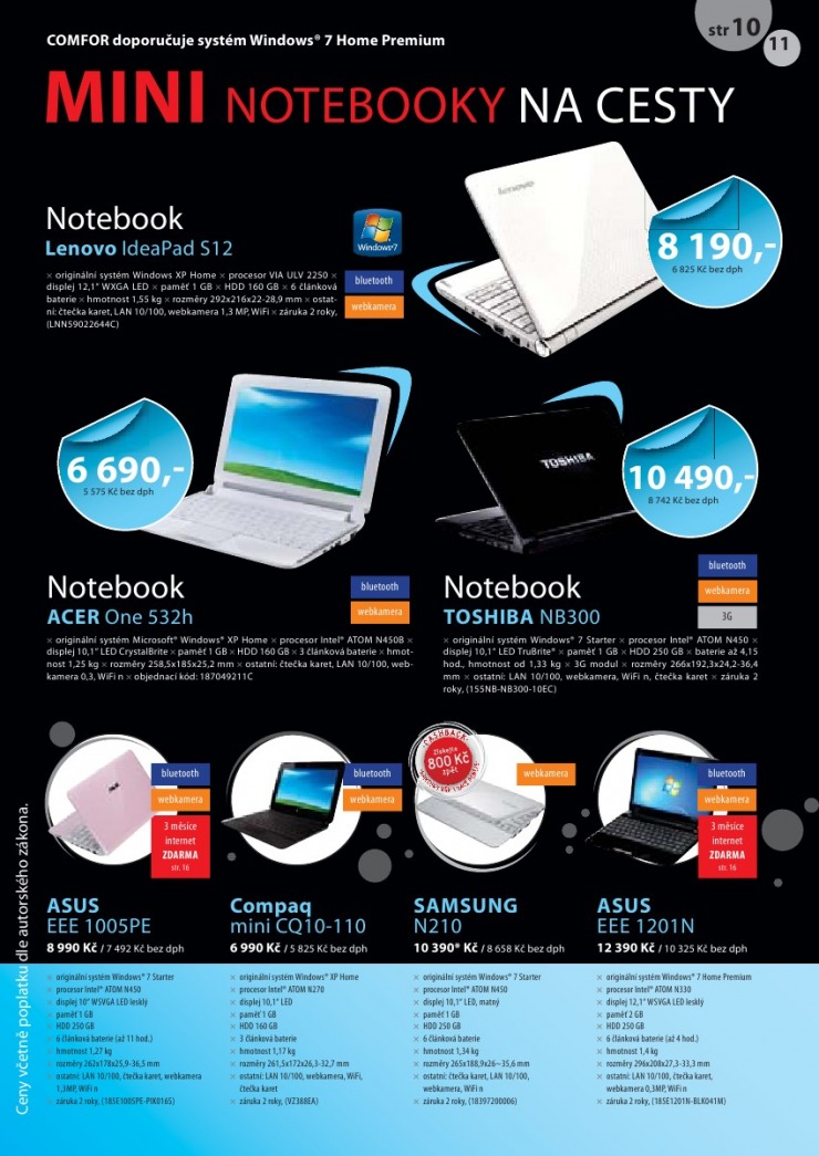 leták Comfor strana 1 leták Comfor strana 1
