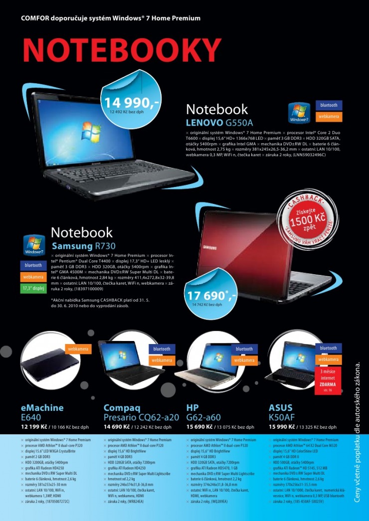 leták Comfor strana 1 leták Comfor strana 1