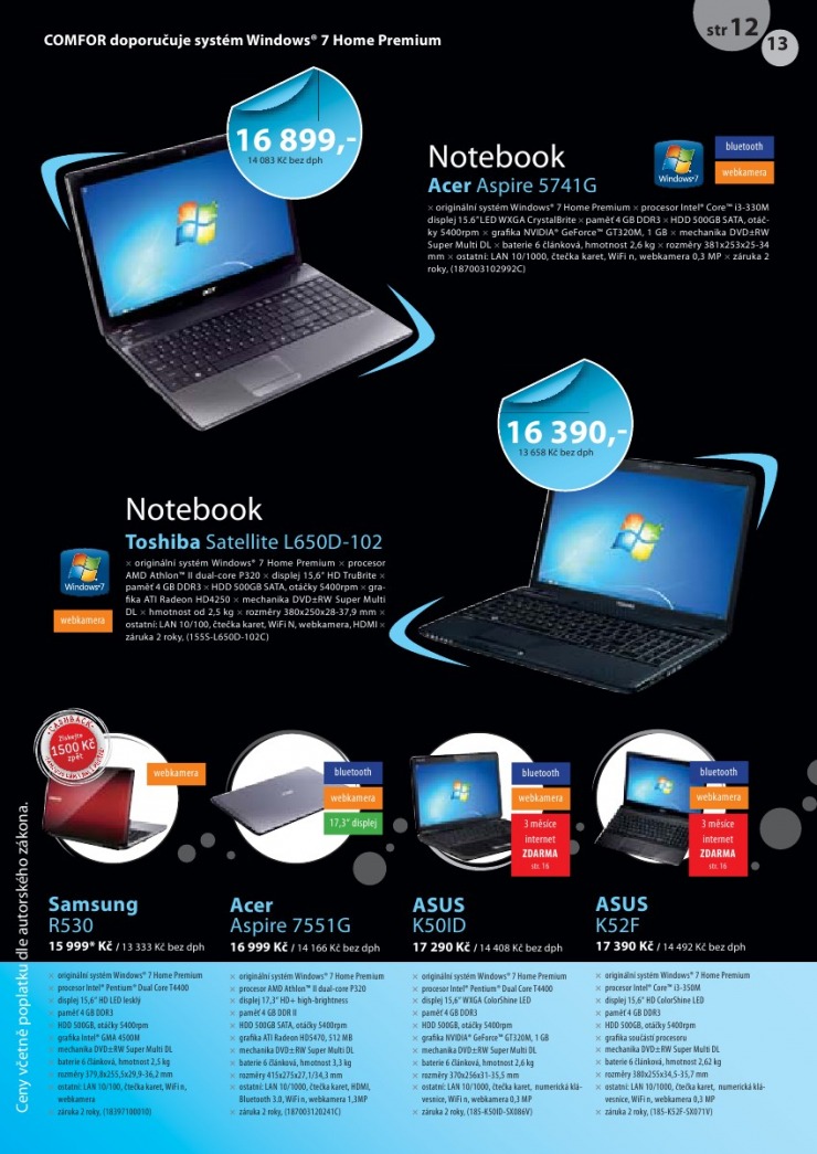 leták Comfor strana 1 leták Comfor strana 1