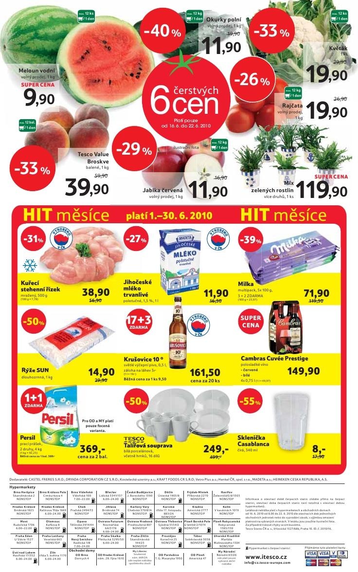 leták Tesco Hypermarket leták strana 1 leták Tesco Hypermarket leták strana 1