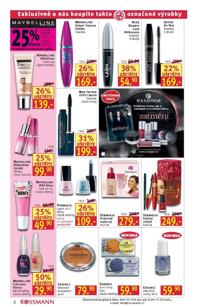 leták Rossmann strana 1 leták Rossmann strana 1