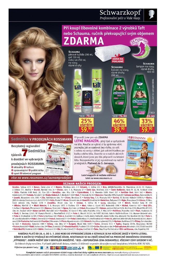leták Rossmann strana 1 leták Rossmann strana 1