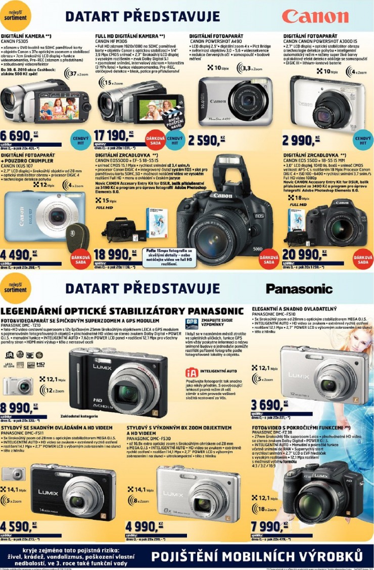 leták Datart strana 1 leták Datart strana 1
