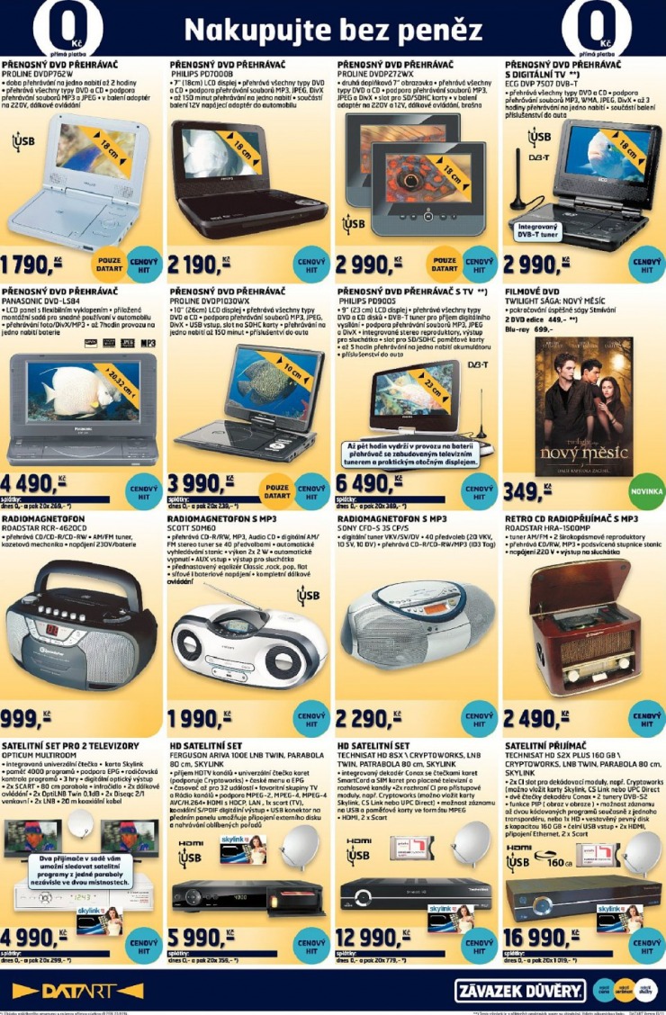 leták Datart strana 1 leták Datart strana 1
