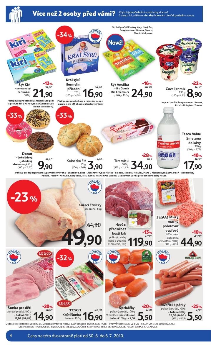 leták Tesco supermarket akční leták strana 1 leták Tesco supermarket akční leták strana 1