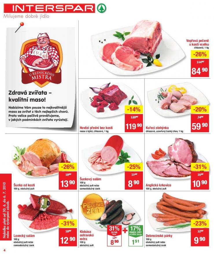 leták Interspar letáky strana 1 leták Interspar letáky strana 1