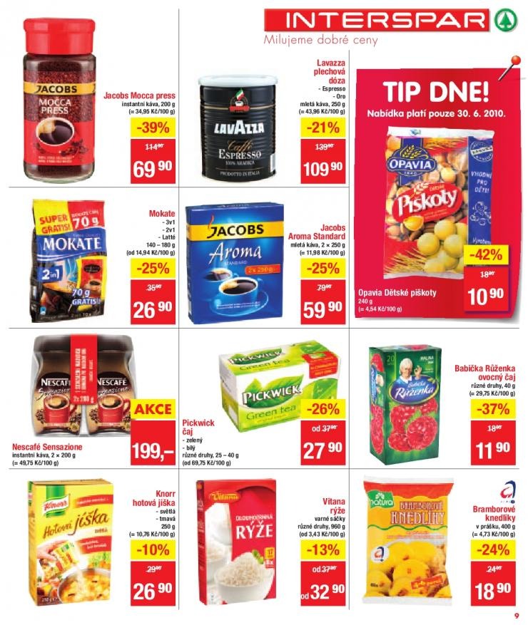 leták Interspar letáky strana 1 leták Interspar letáky strana 1