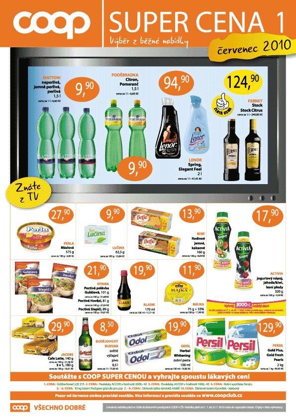 letk COOP Super cena nabdka strana 1