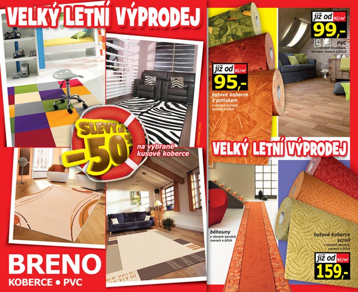 leták Breno koberce strana 1 leták Breno koberce strana 1