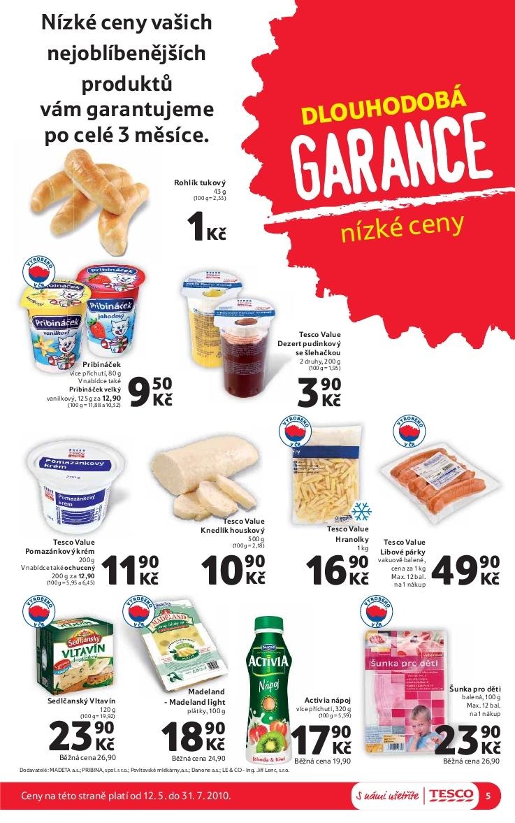 letk Tesco letky strana 1