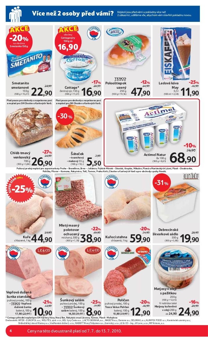 leták Tesco supermarket akční leták strana 1 leták Tesco supermarket akční leták strana 1