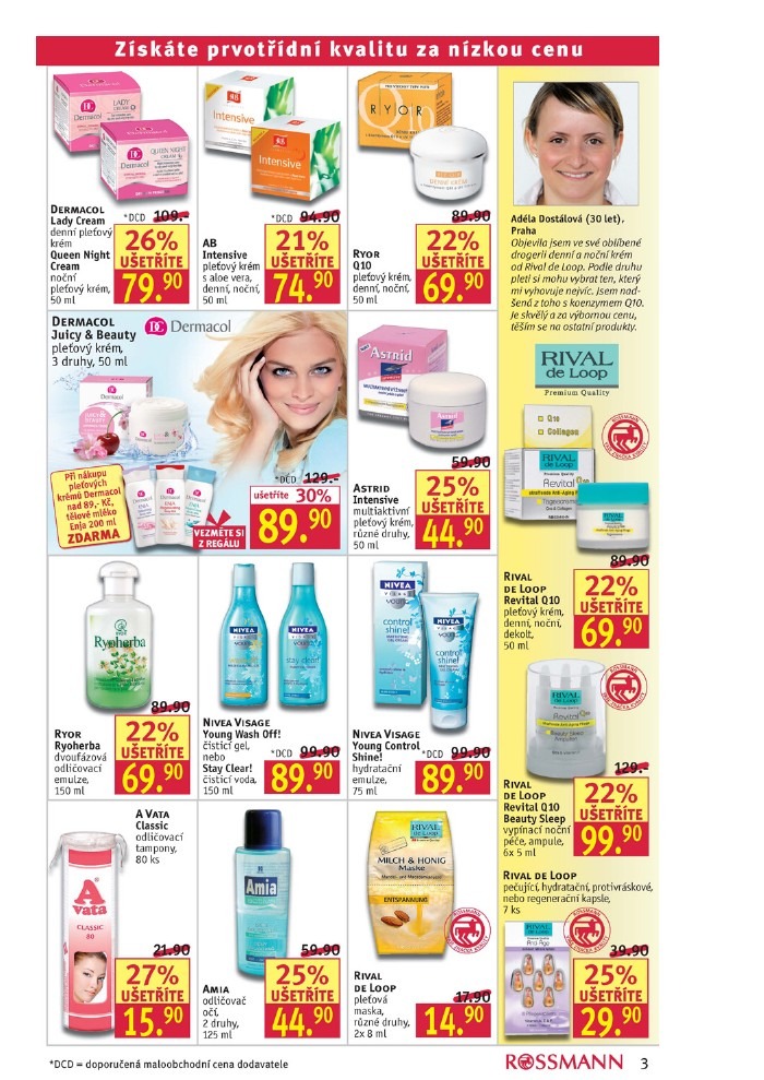 leták Rossmann strana 1 leták Rossmann strana 1