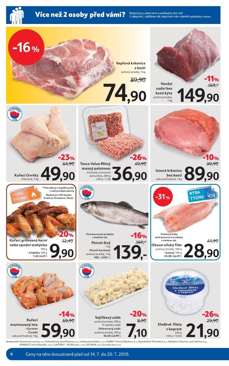 letk Tesco Hypermarket akce strana 1