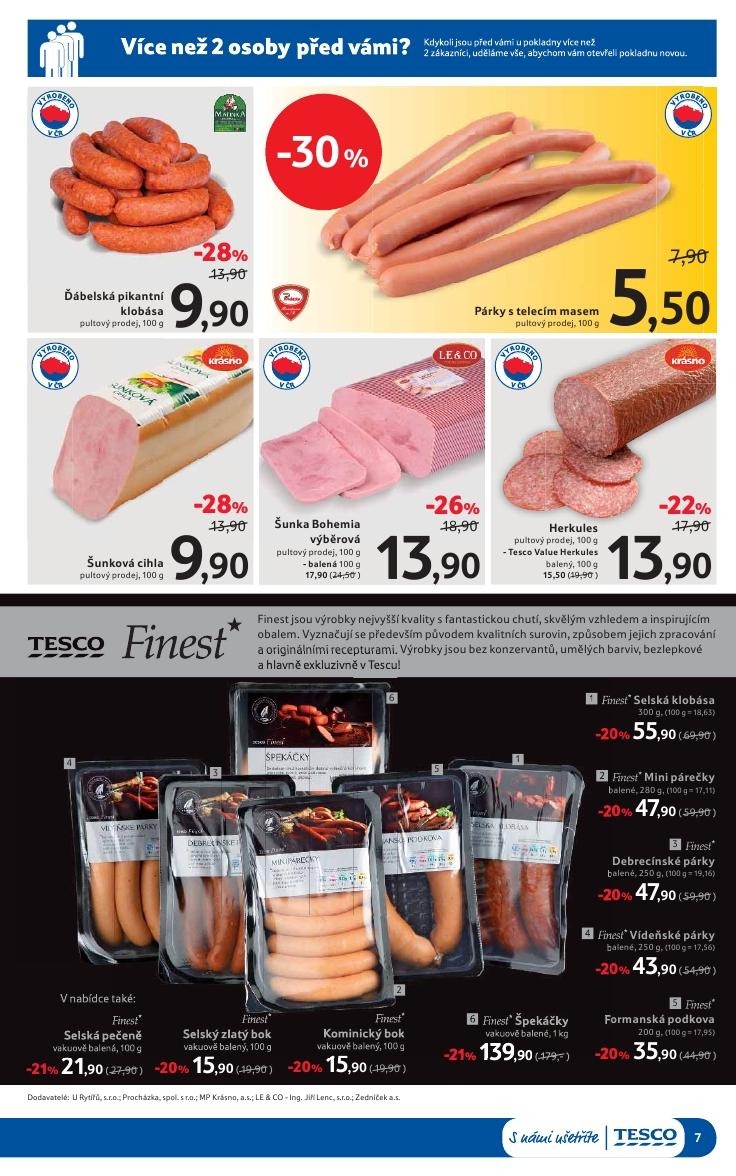leták Tesco Hypermarket akce strana 1 leták Tesco Hypermarket akce strana 1