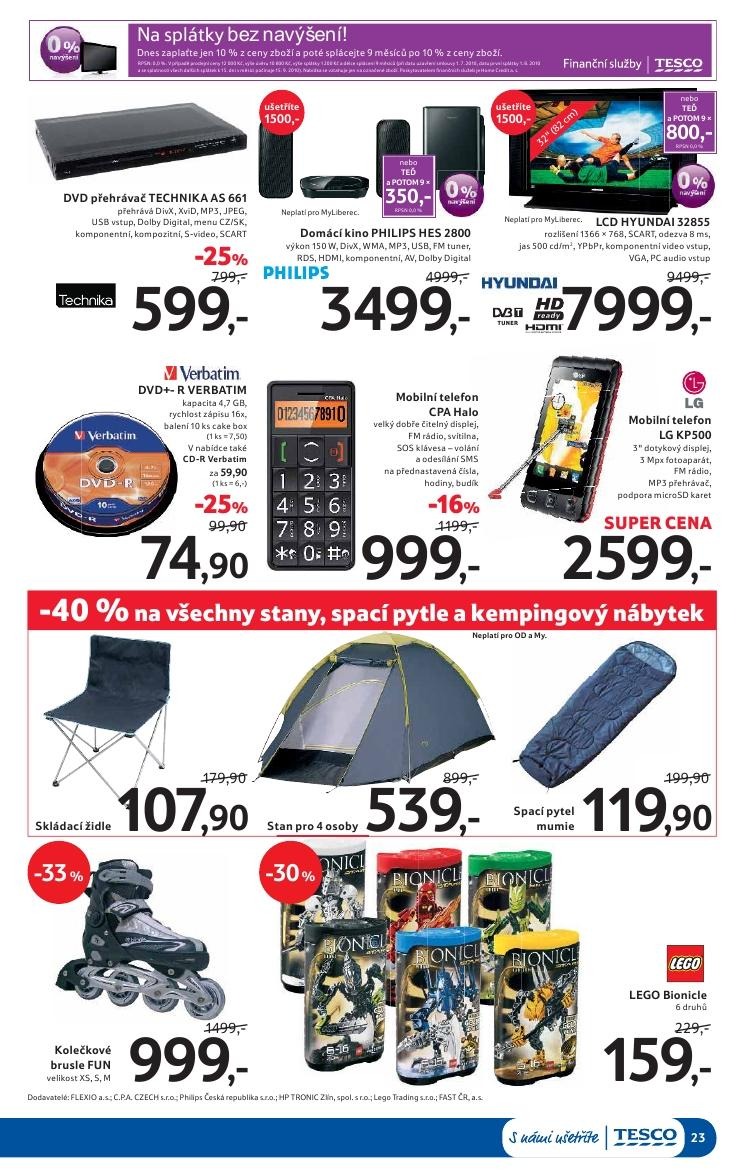 leták Tesco Hypermarket akce strana 1 leták Tesco Hypermarket akce strana 1