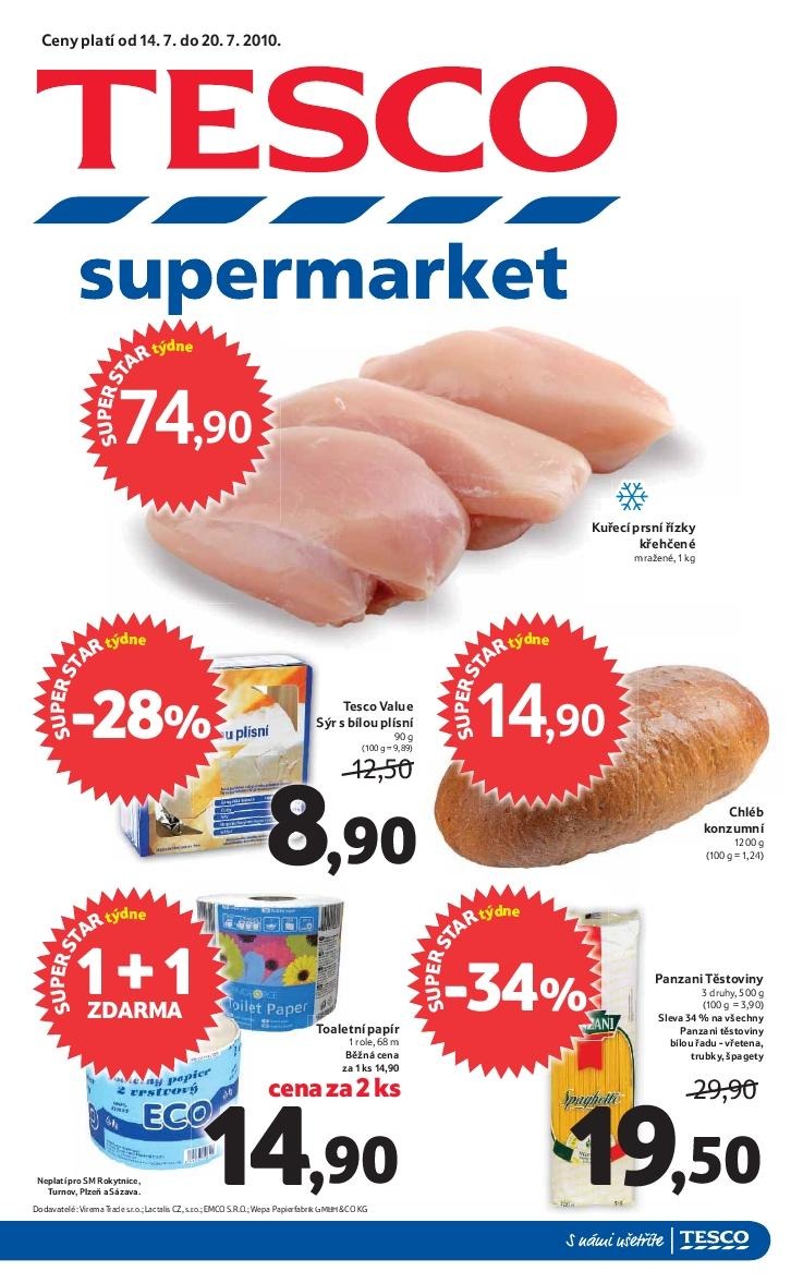 letk Tesco Supermarket akn letk strana 1