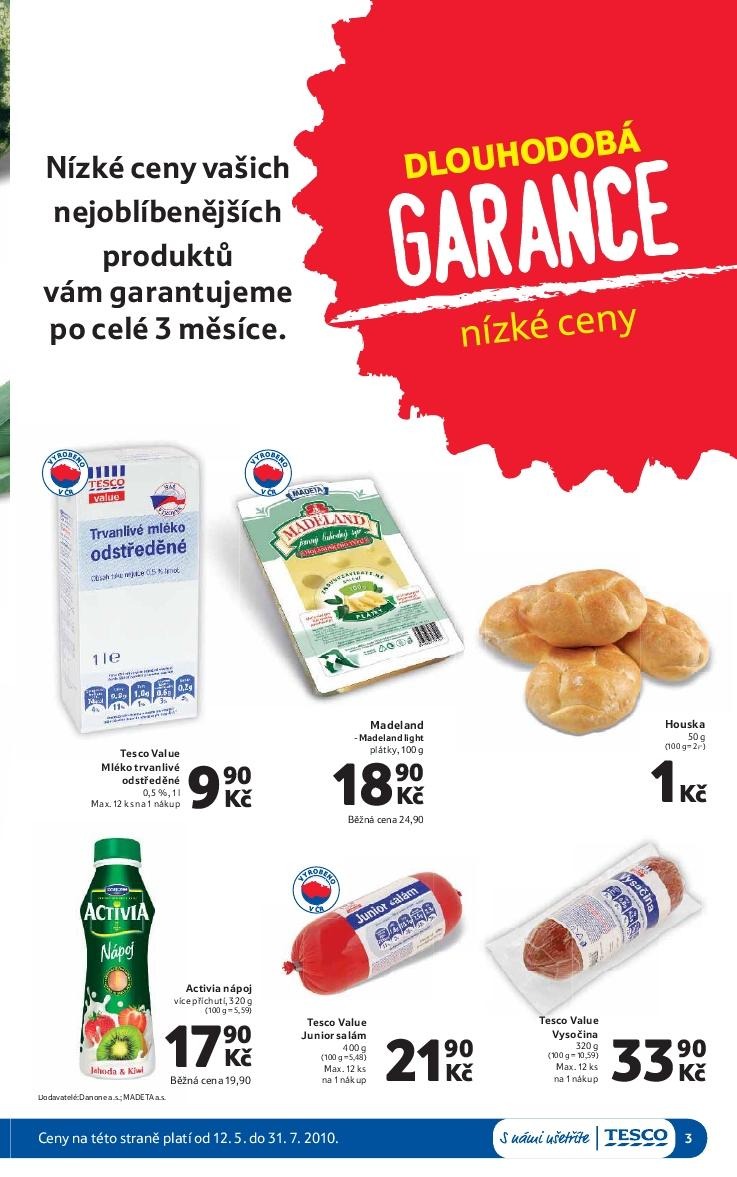 leták Tesco Supermarket akční leták strana 1 leták Tesco Supermarket akční leták strana 1