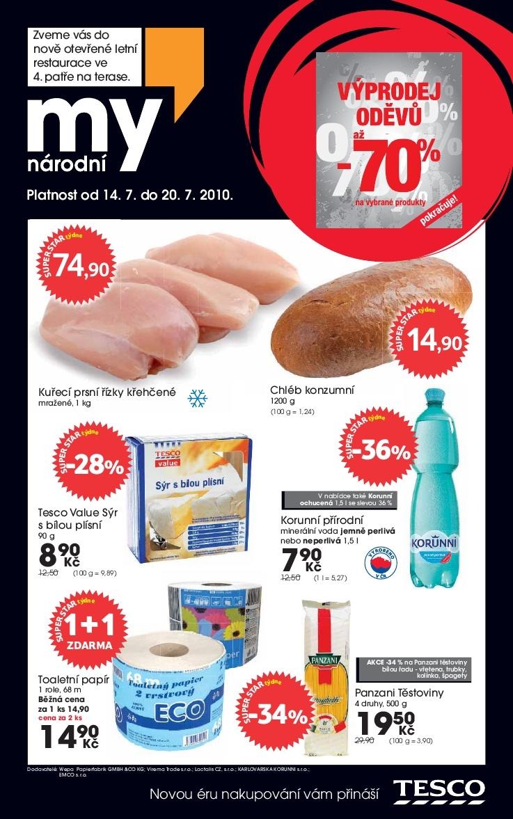 letk Tesco My Narodn letk strana 1
