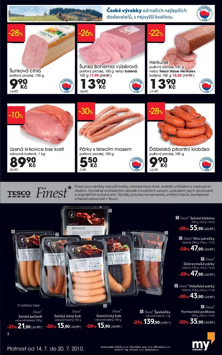 leták Tesco My Narodní leták strana 1 leták Tesco My Narodní leták strana 1