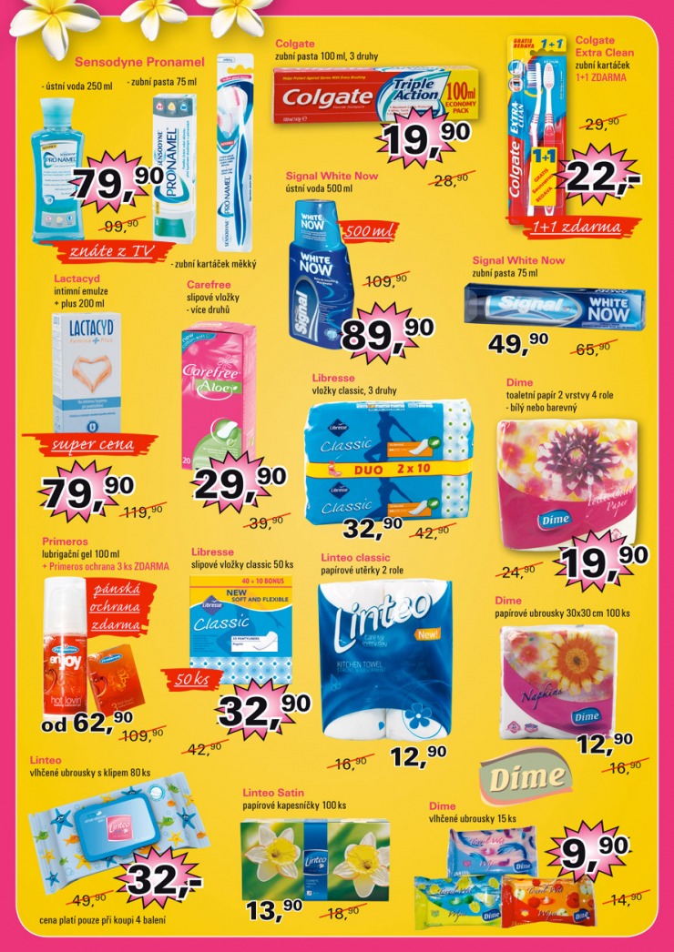 leták Jasmín drogerie strana 1 leták Jasmín drogerie strana 1