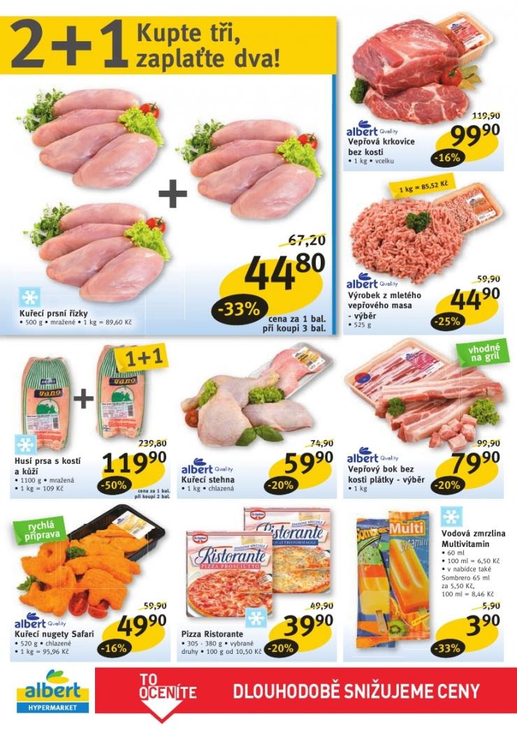leták Albert Hypermarket leták strana 1 leták Albert Hypermarket leták strana 1