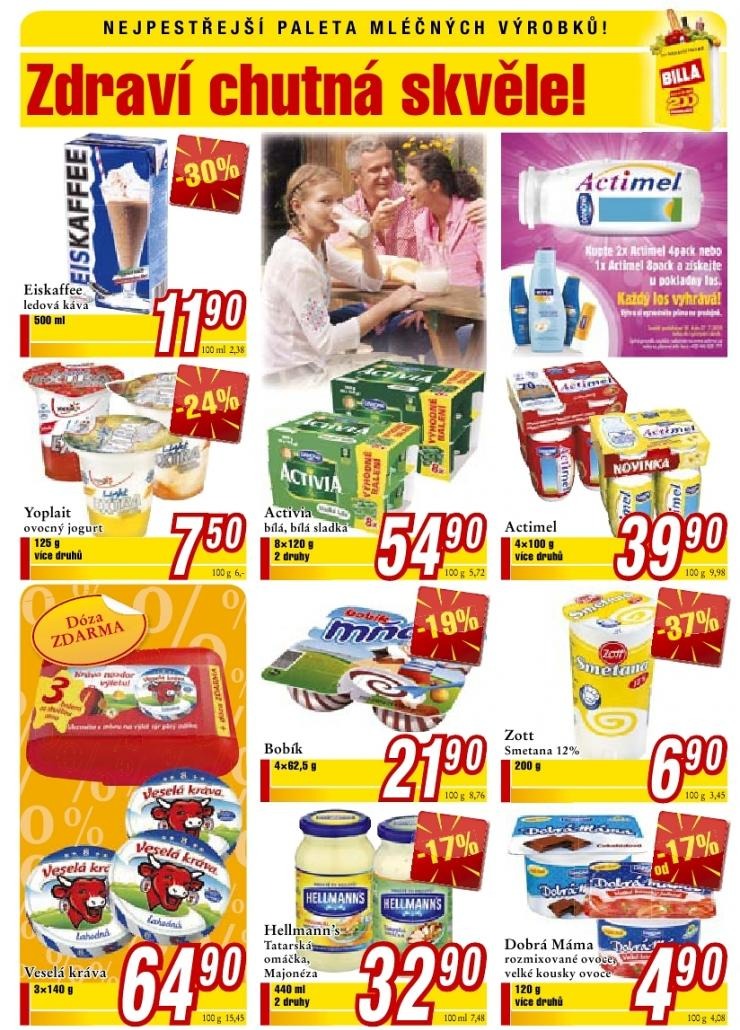 let�k Billa Supermarket ak�n� nab�dka strana 1