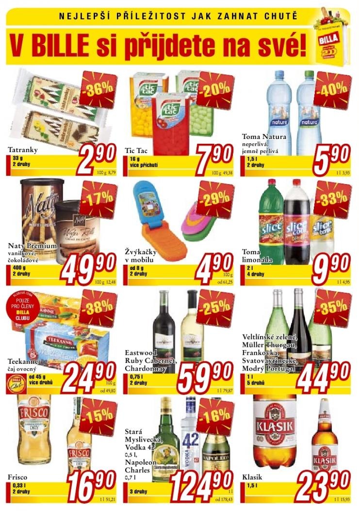 let�k Billa Supermarket ak�n� nab�dka strana 1