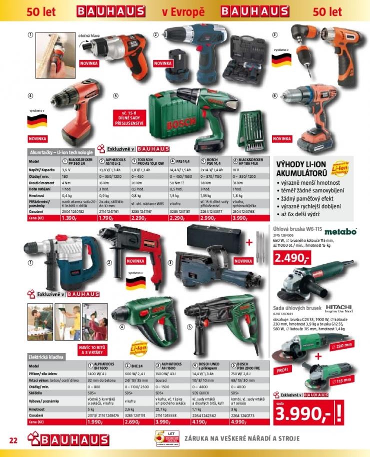 let�k Bauhaus ak�n� katalog strana 1