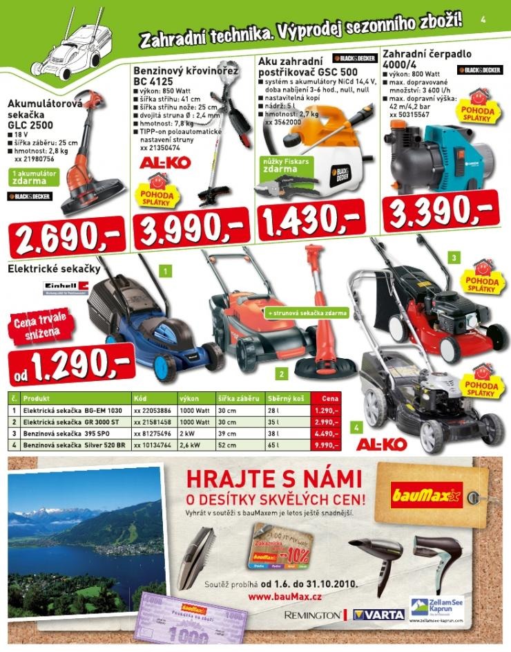 let�k Baumax aktu�ln� katalog strana 1