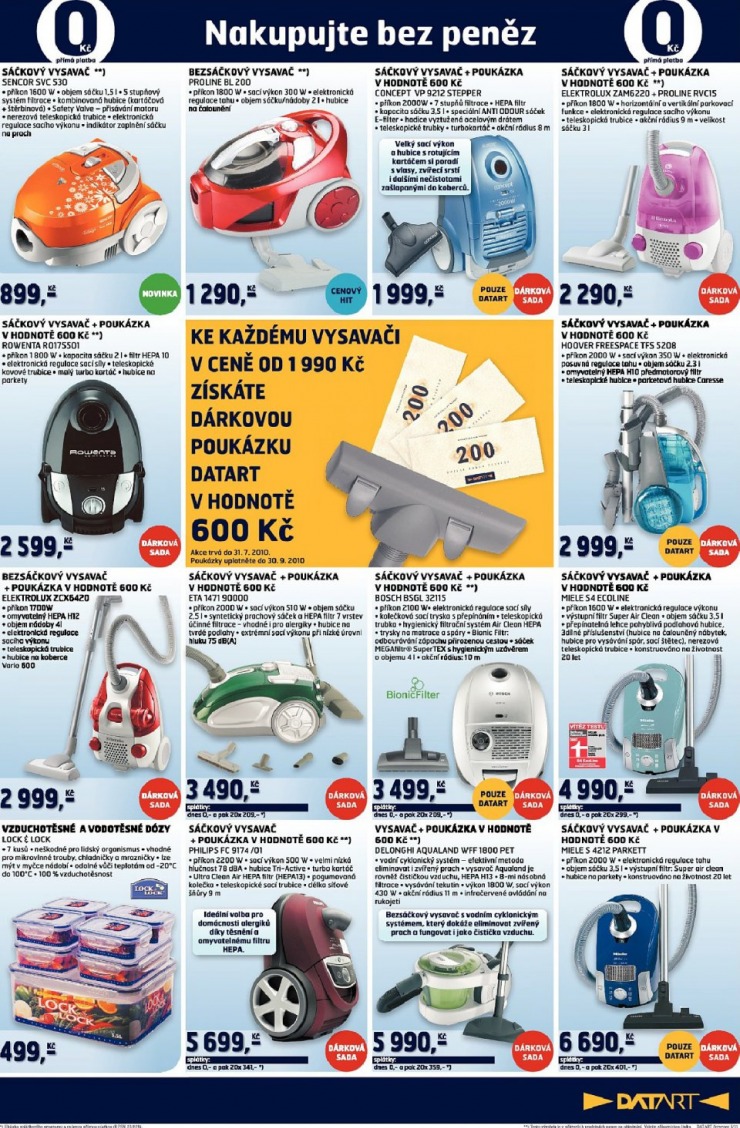 leták Datart strana 1 leták Datart strana 1