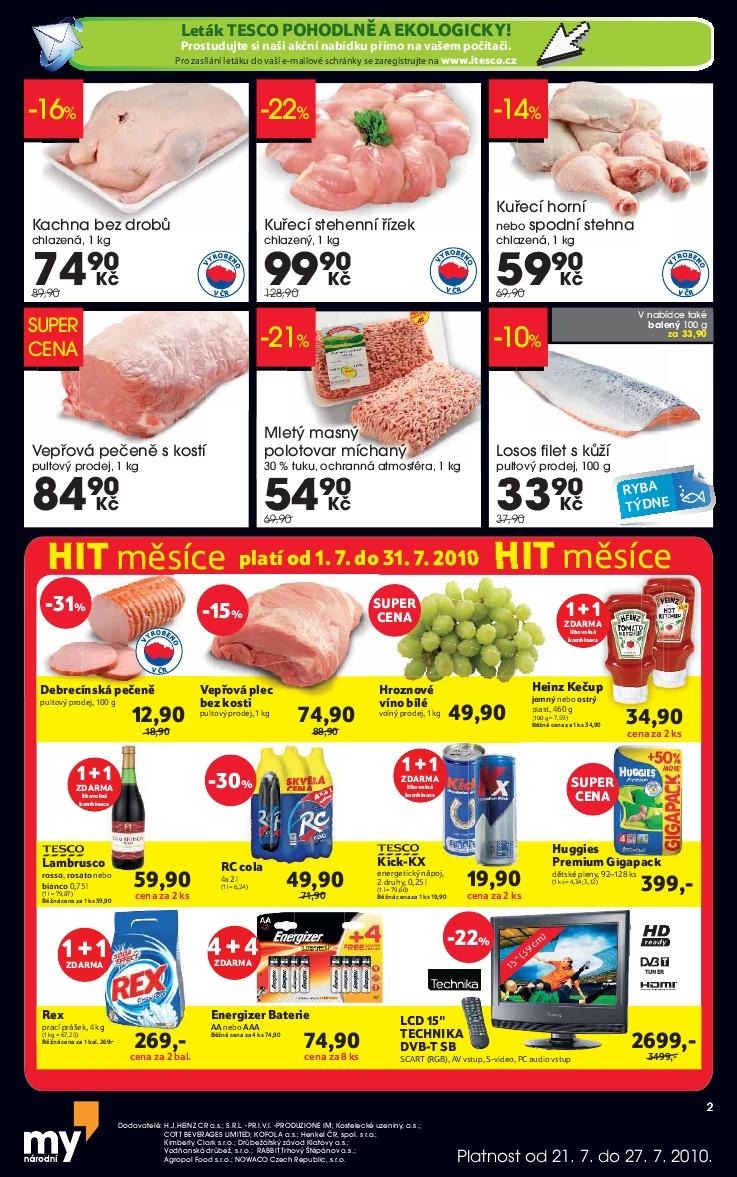 leták Tesco My Národní akce strana 1 leták Tesco My Národní akce strana 1