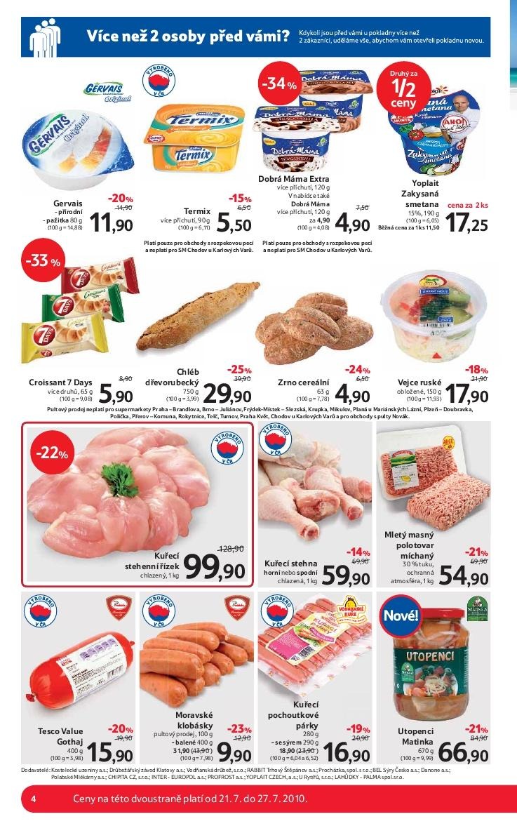 leták Tesco Supermarket letáky strana 1 leták Tesco Supermarket letáky strana 1