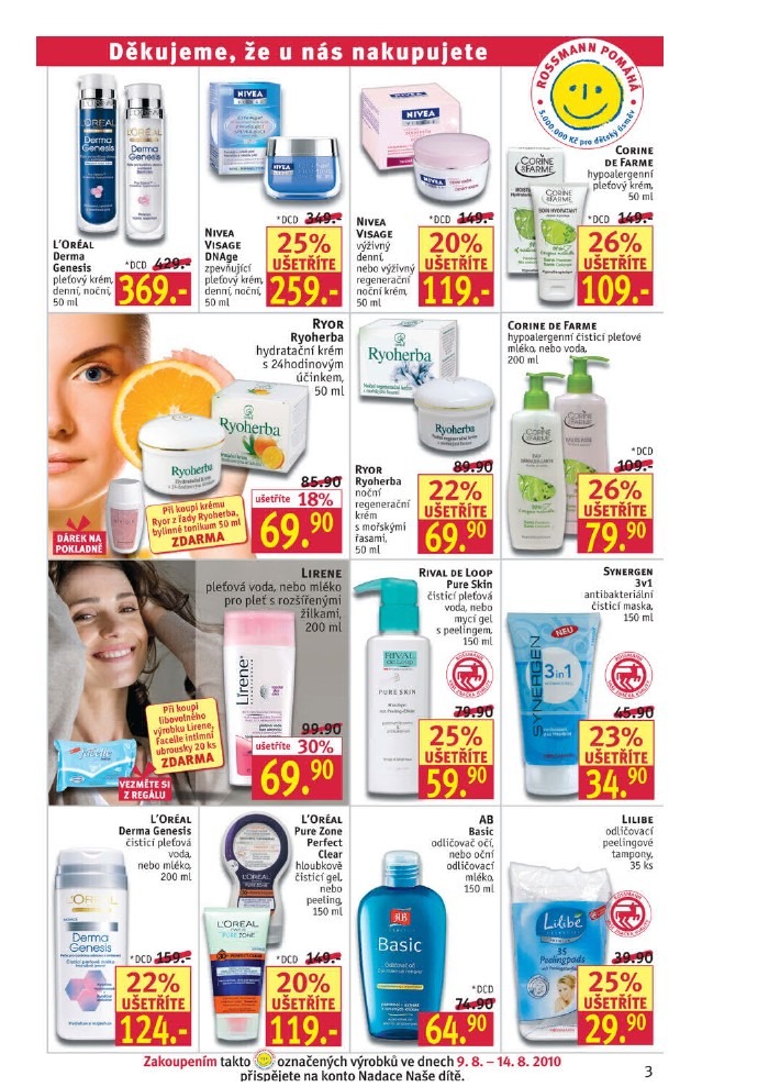 leták Rossmann strana 1 leták Rossmann strana 1