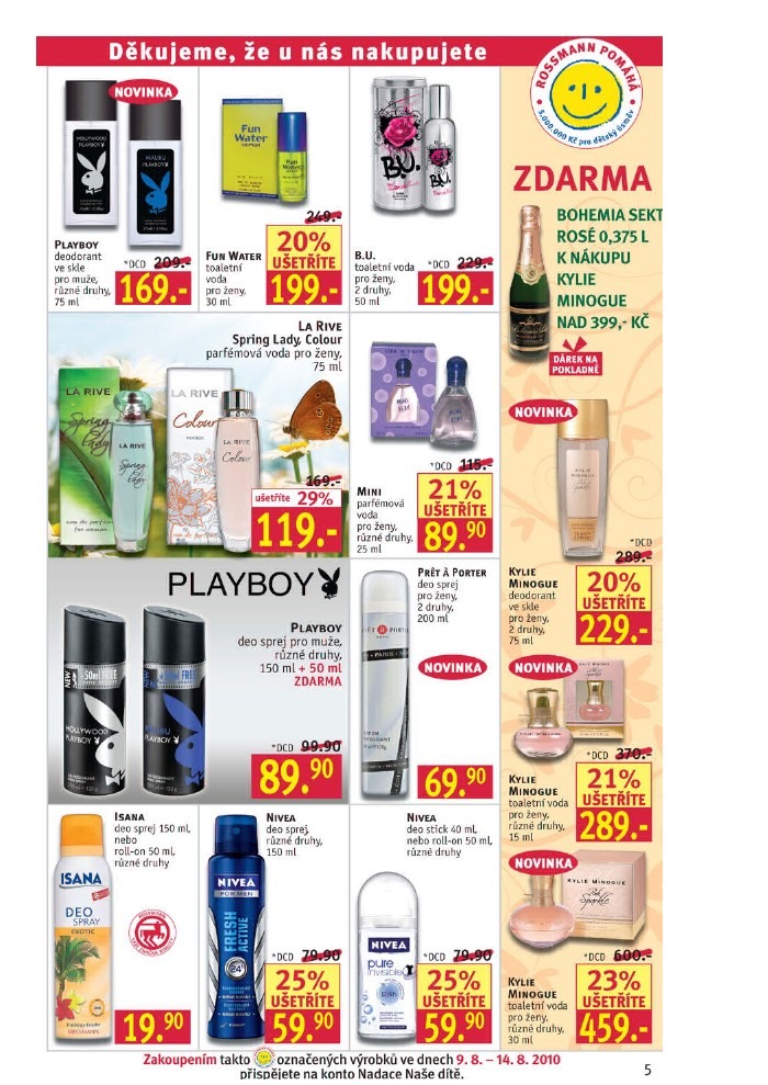leták Rossmann strana 1 leták Rossmann strana 1