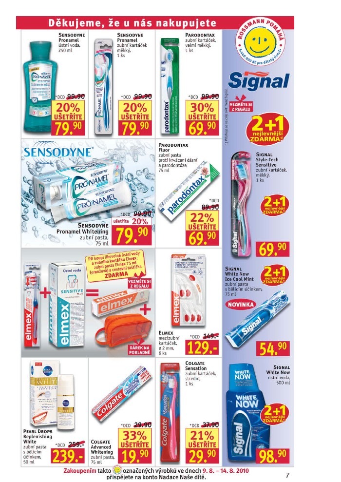 leták Rossmann strana 1 leták Rossmann strana 1