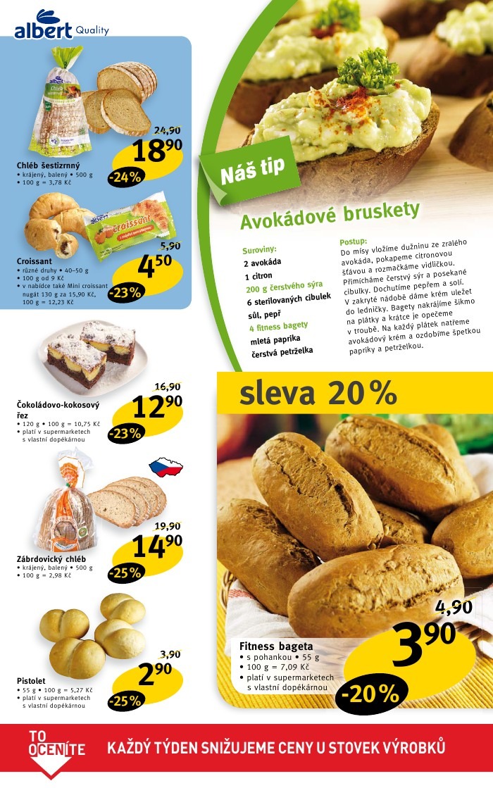 leták Albert strana 1 leták Albert strana 1