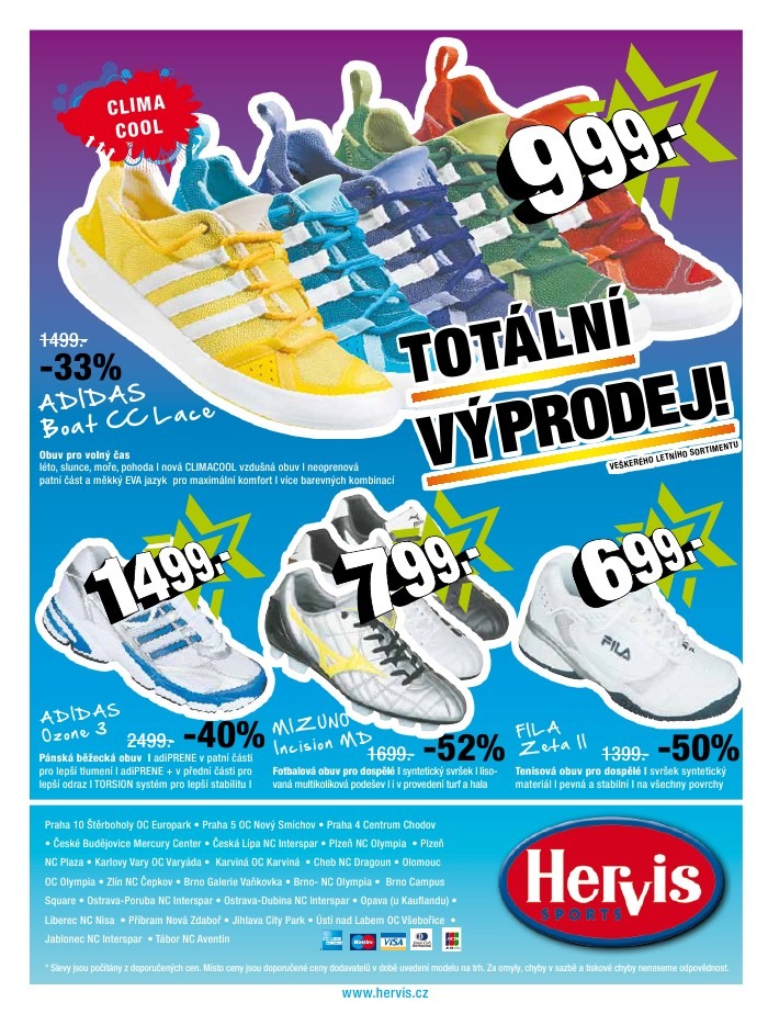 leták Hervis strana 1 leták Hervis strana 1