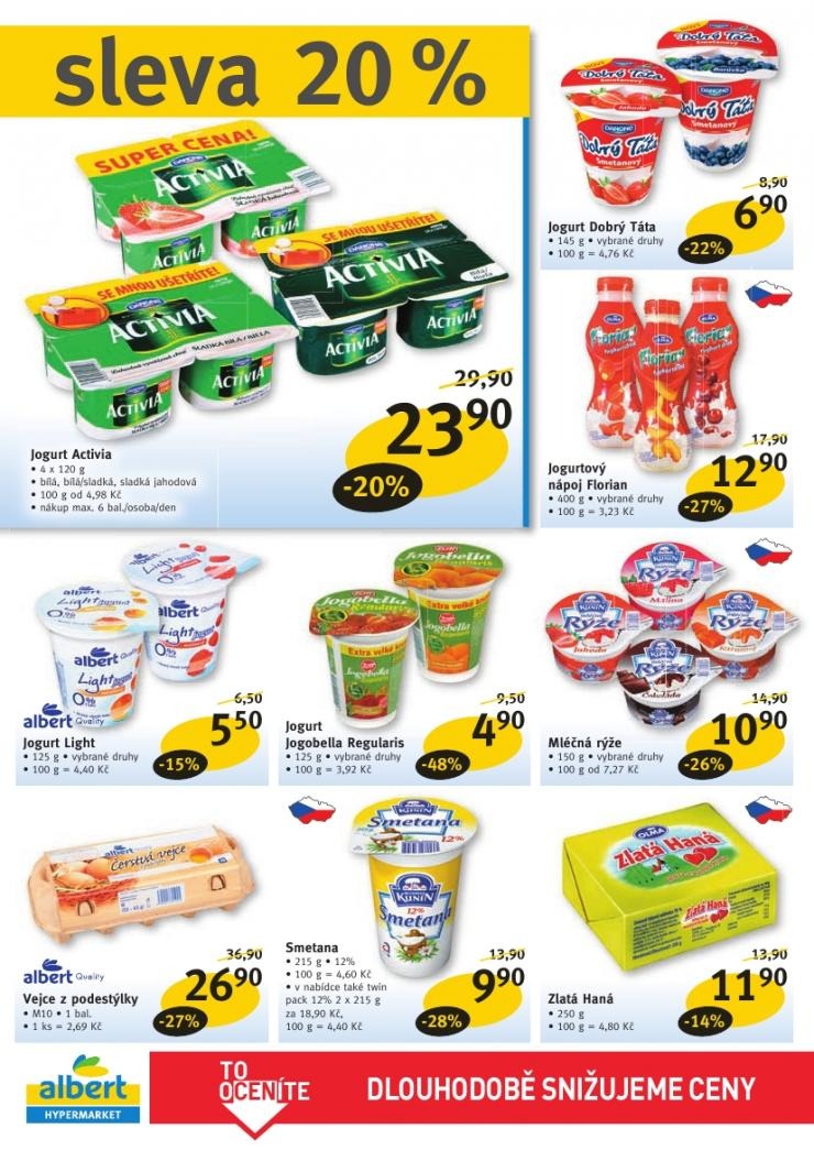 leták Albert Hypermarket Akční leták strana 1 leták Albert Hypermarket Akční leták strana 1